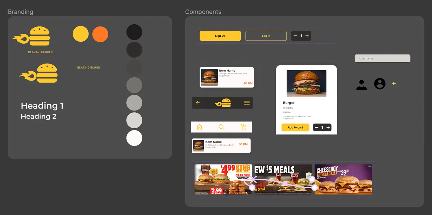Restaurant UI/UX Speed Run: image 2 of 3 from the case study